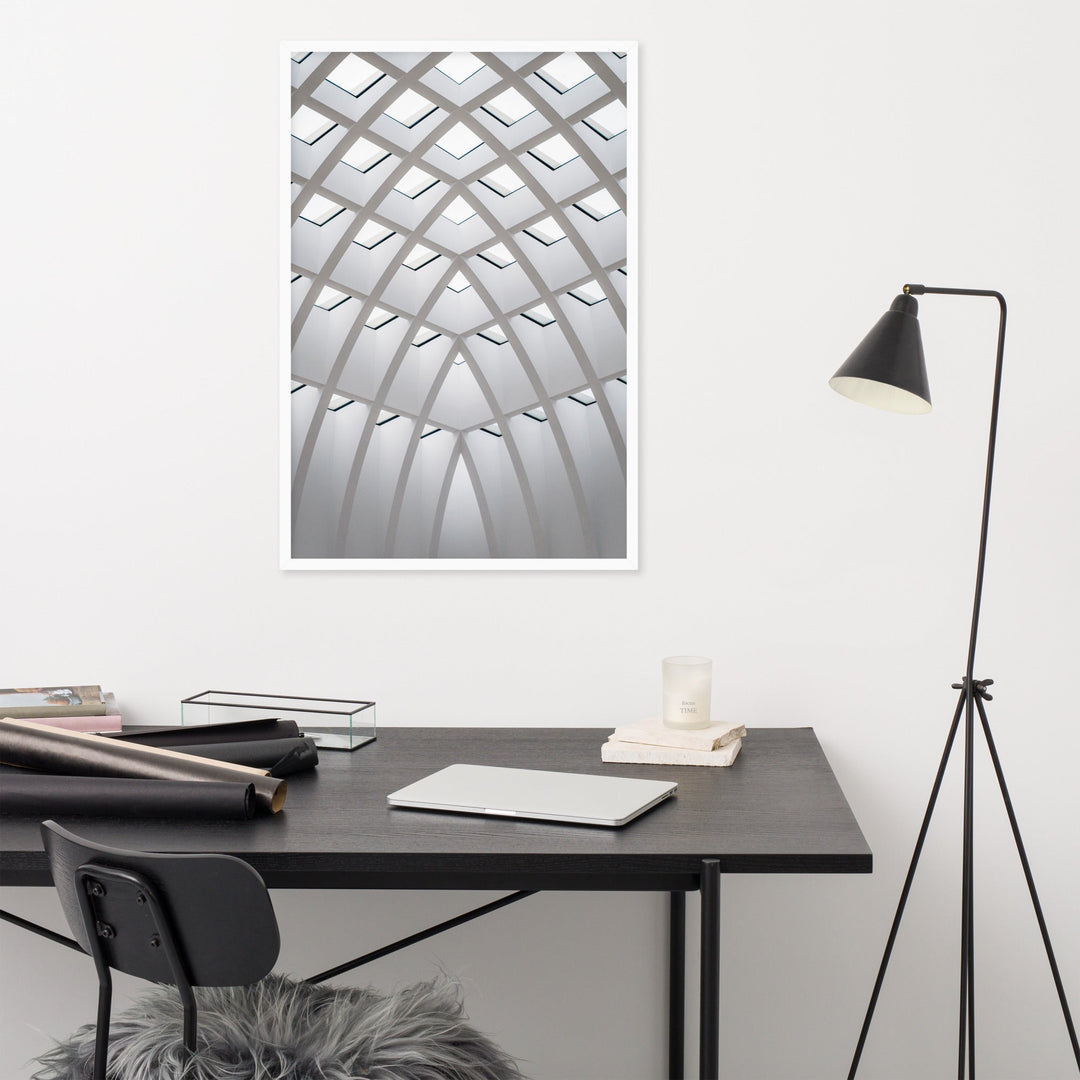 Poster mit Rahmen - Geometrisches Design Kuratoren von artlia artlia