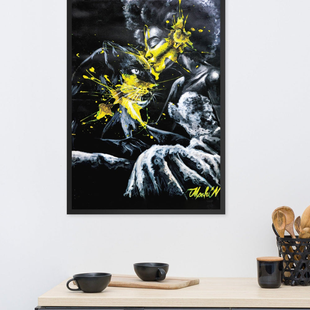 Poster - Panther Spirit, Nokuthula M Mpofu Nokuthula M Mpofu artlia