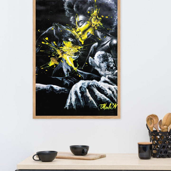 Poster - Panther Spirit, Nokuthula M Mpofu Nokuthula M Mpofu artlia