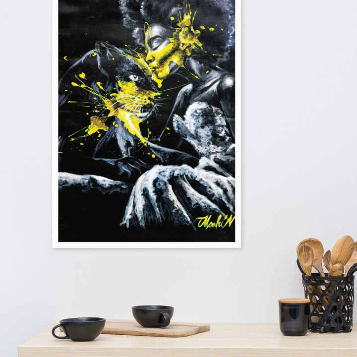 Poster - Panther Spirit, Nokuthula M Mpofu Nokuthula M Mpofu artlia