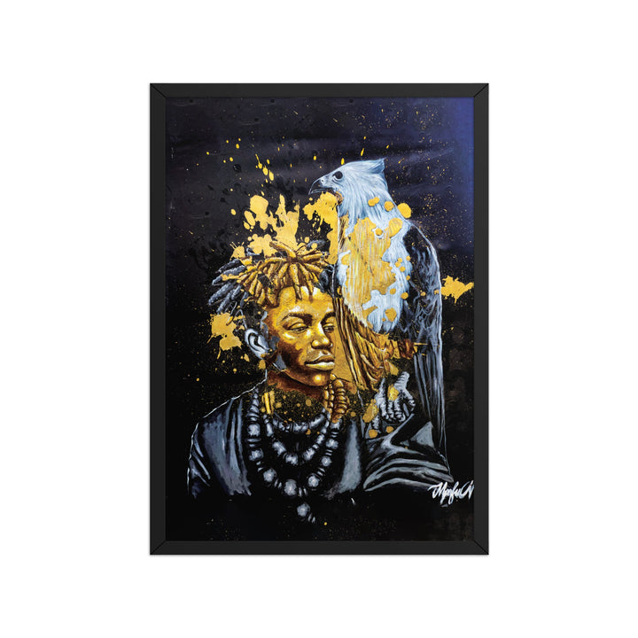 Poster - Royal Spirit (the Crown Prince), Nokuthula M Mpofu Nokuthula M Mpofu Schwarz / A1 (59.4×84.1 cm) artlia