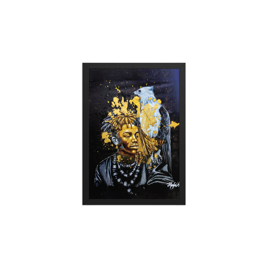 Poster - Royal Spirit (the Crown Prince), Nokuthula M Mpofu Nokuthula M Mpofu Schwarz / A2 (42×59.4 cm) artlia