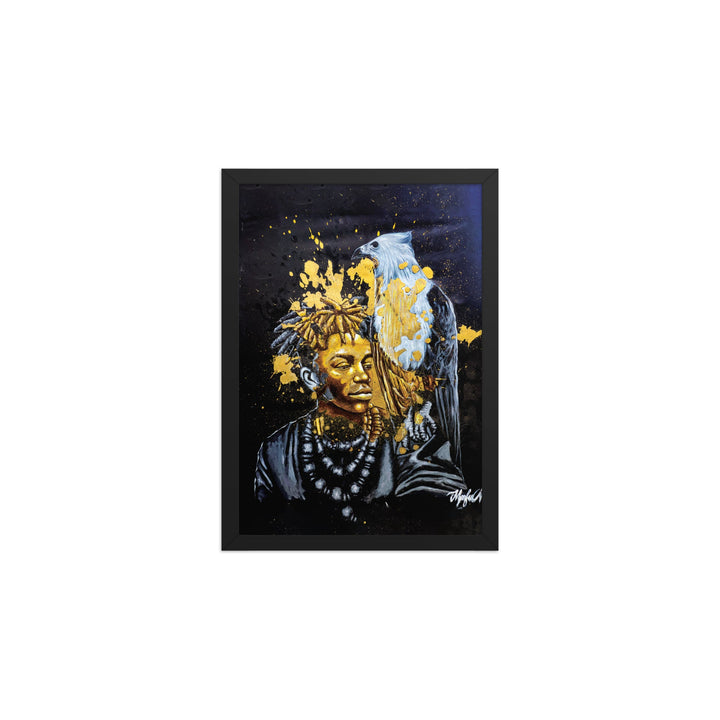 Poster - Royal Spirit (the Crown Prince), Nokuthula M Mpofu Nokuthula M Mpofu Schwarz / A2 (42×59.4 cm) artlia