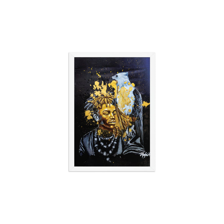 Poster - Royal Spirit (the Crown Prince), Nokuthula M Mpofu Nokuthula M Mpofu Weiß / A2 (42×59.4 cm) artlia