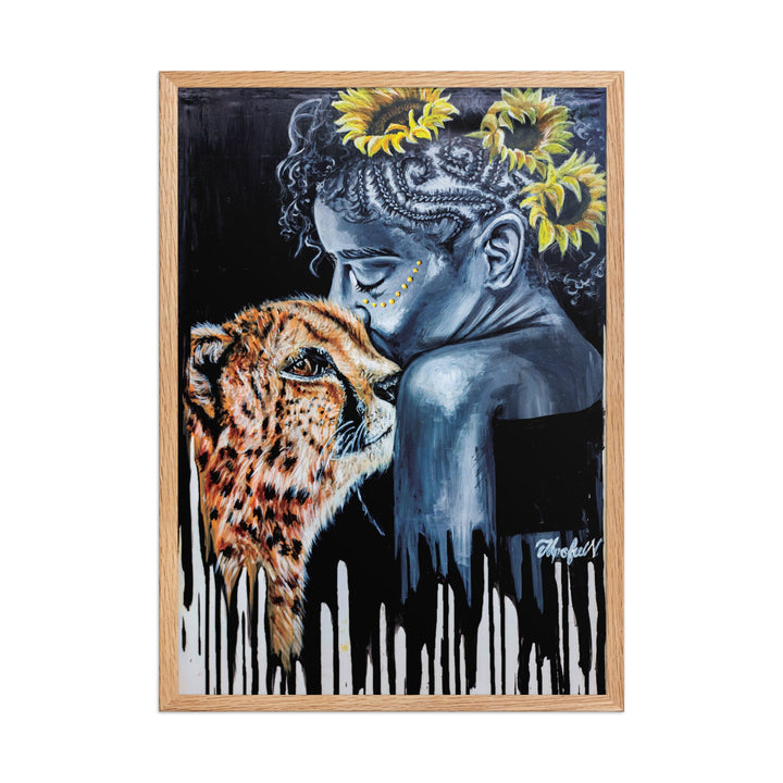 Poster - The Tamer, Nokuthula M Mpofu Nokuthula M Mpofu Oak / 50×70 cm artlia