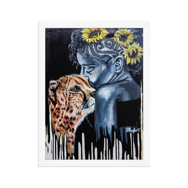 Poster - The Tamer, Nokuthula M Mpofu Nokuthula M Mpofu Weiß / 30×40 cm artlia