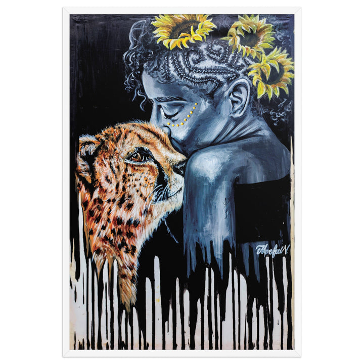 Poster - The Tamer, Nokuthula M Mpofu Nokuthula M Mpofu Weiß / 61×91 cm artlia