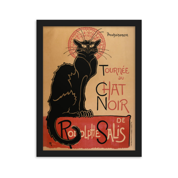 Poster - Théophile Steinlen, Le Chat Noir Théophile Steinlen Schwarz / 30×40 cm artlia