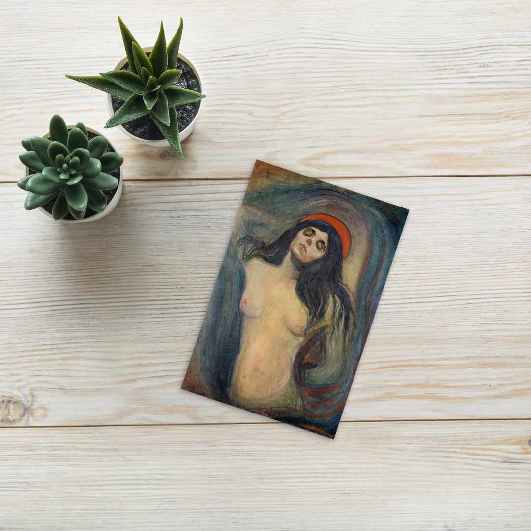 Postkarte - Edvard Munch, Madonna Edvard Munch artlia