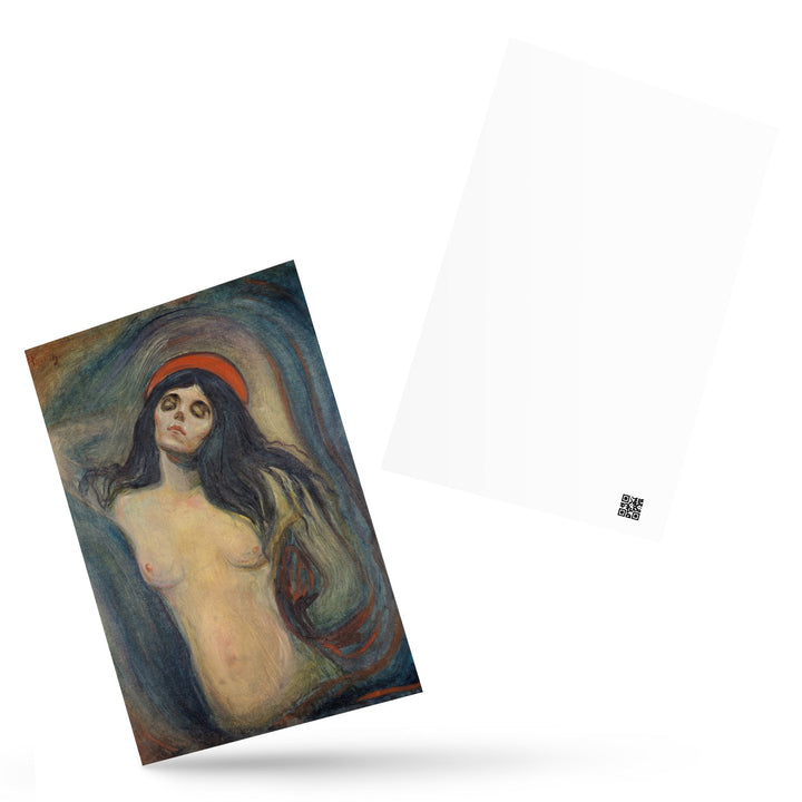 Postkarte - Edvard Munch, Madonna Edvard Munch artlia
