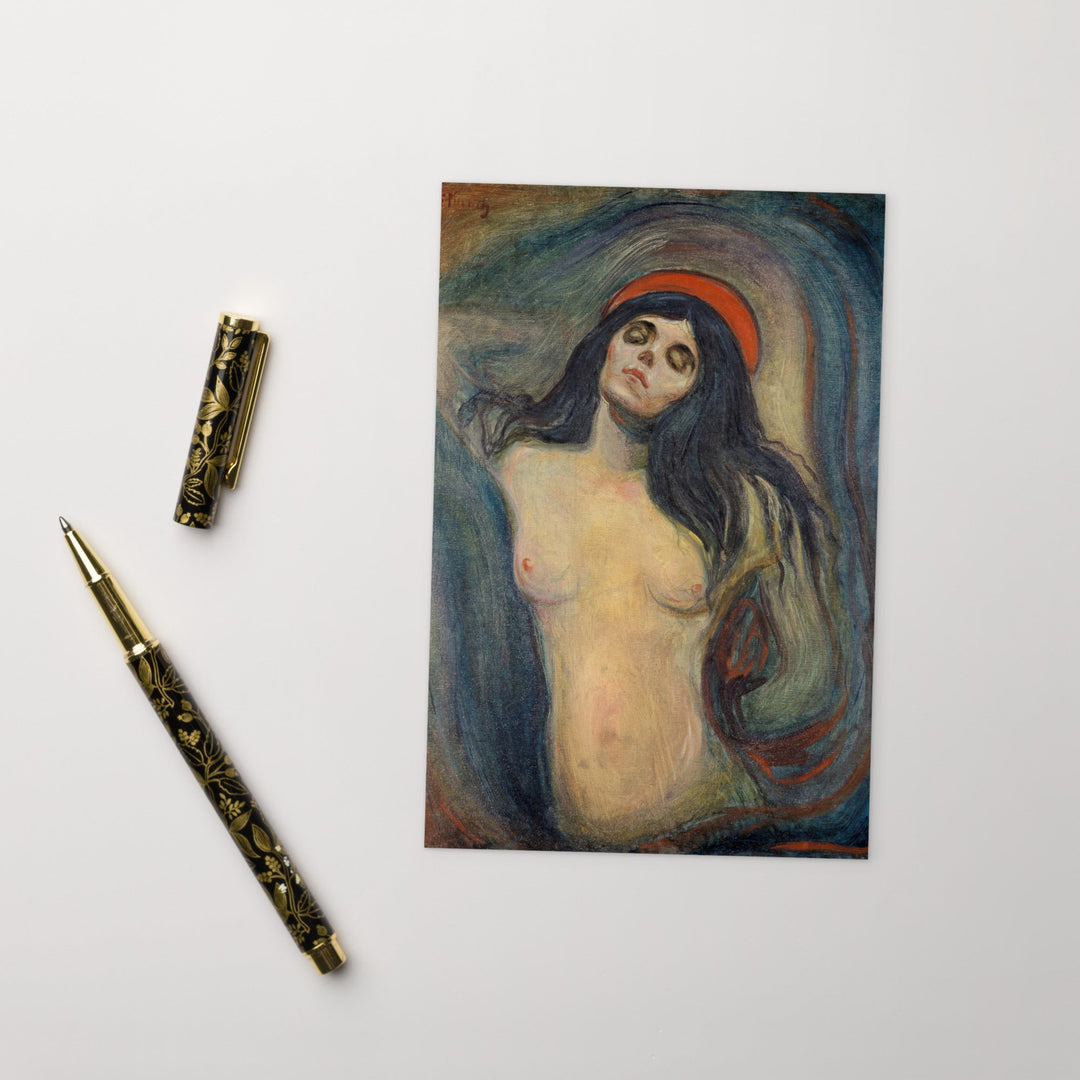 Postkarte - Edvard Munch, Madonna Edvard Munch artlia