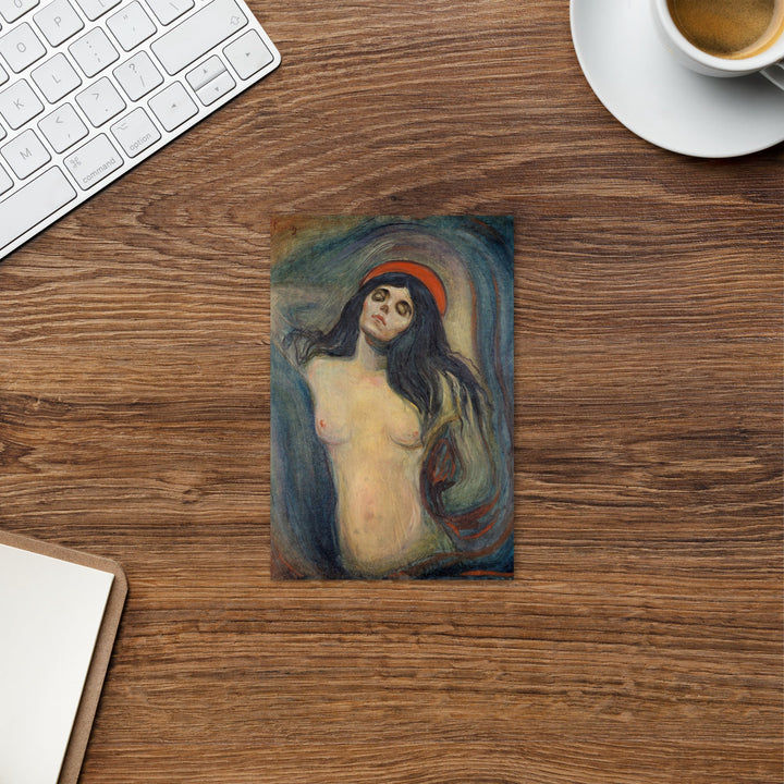 Postkarte - Edvard Munch, Madonna Edvard Munch artlia