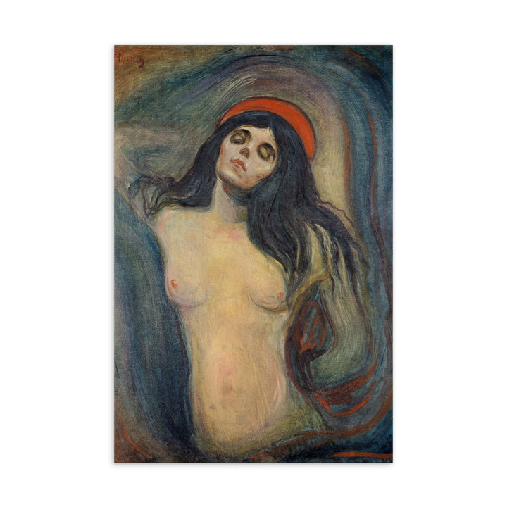 Postkarte - Edvard Munch, Madonna Edvard Munch artlia