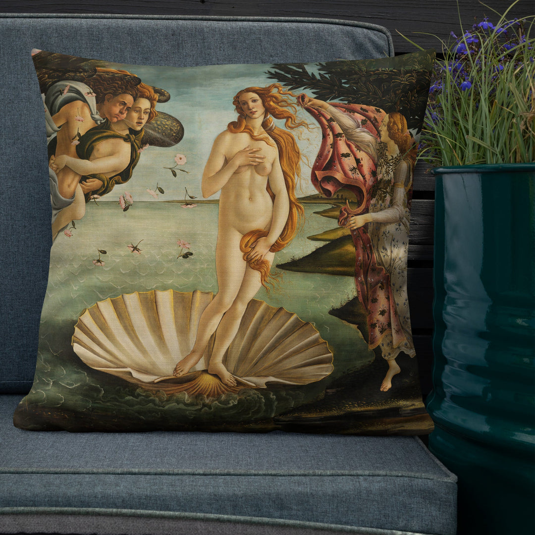 Premium-Kissen - Birth of Venus, Sandro Botticelli Sandro Botticelli artlia