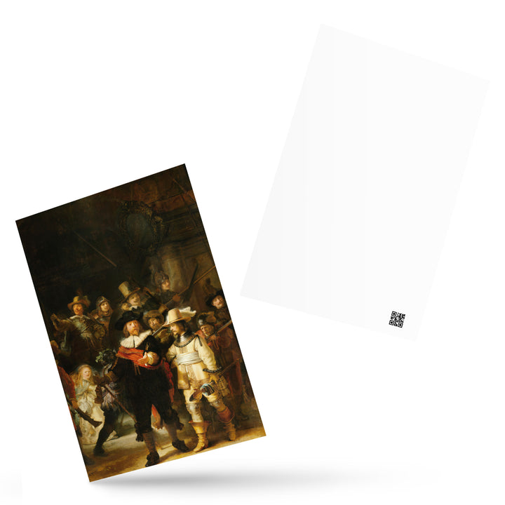 Postkarte - Rembrandt van Rijn, Die Nachtwache