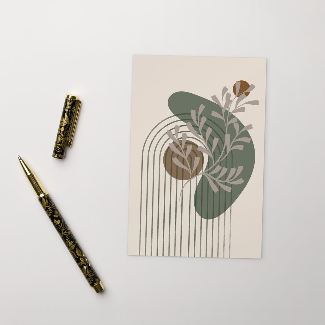 Postcard - Spiral Garden