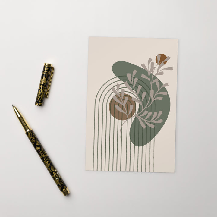 Postcard - Spiral Garden