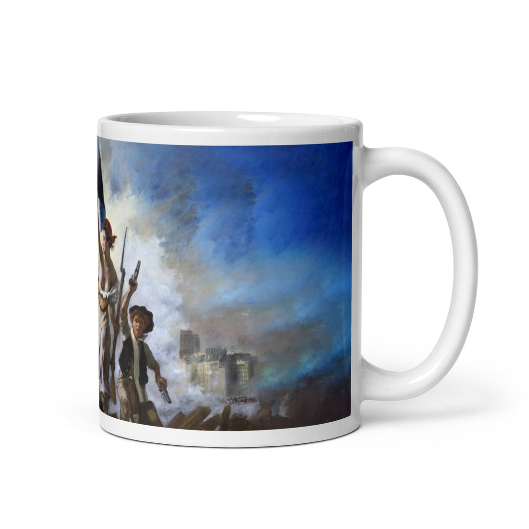 Tasse - Eugène Delacroix, Die Freiheit führt das Volk Eugène Delacroix 0.33 L (11 oz) artlia