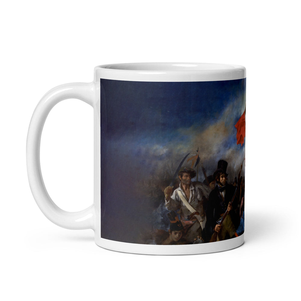 Tasse - Eugène Delacroix, Die Freiheit führt das Volk Eugène Delacroix artlia