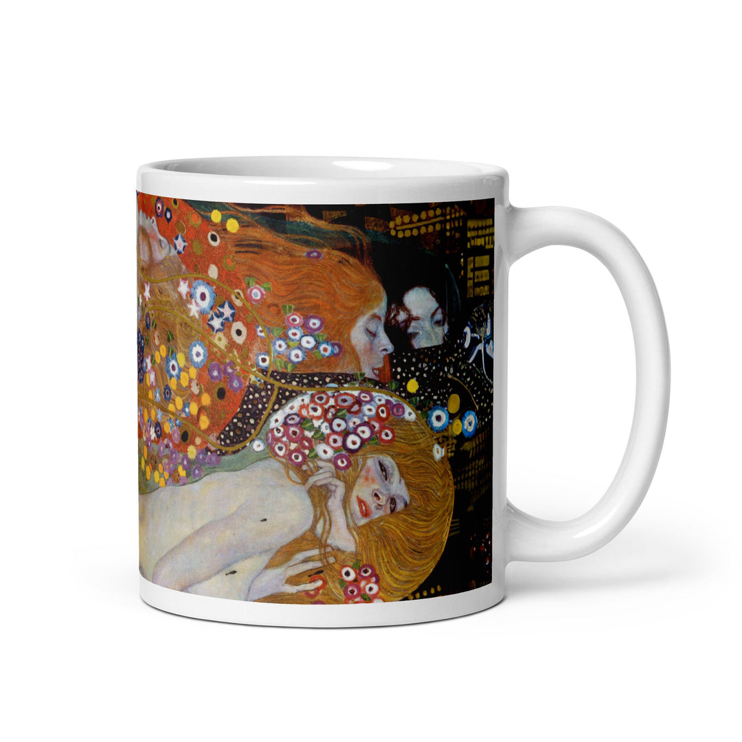 Tasse - Gustav Klimt, Wasserschlangen II Gustav Klimt 0.33 L (11 oz) artlia