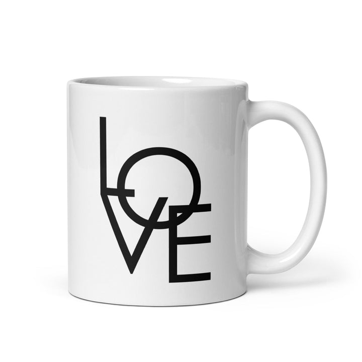 Tasse - LOVE in Gothic Kuratoren von artlia 0.33 L (11 oz) / weiß artlia