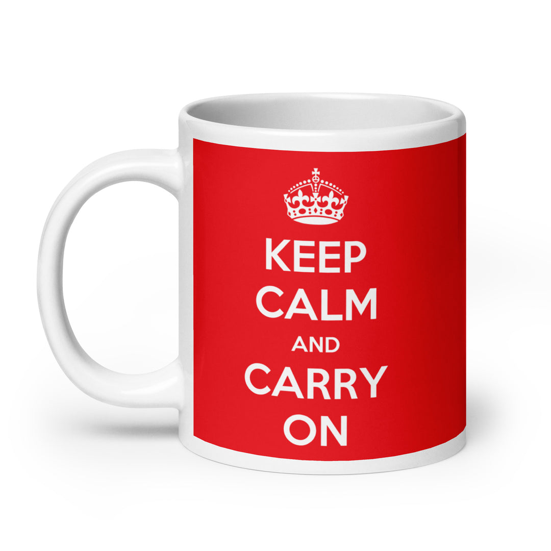 Tasse - Blijf kalm en ga door