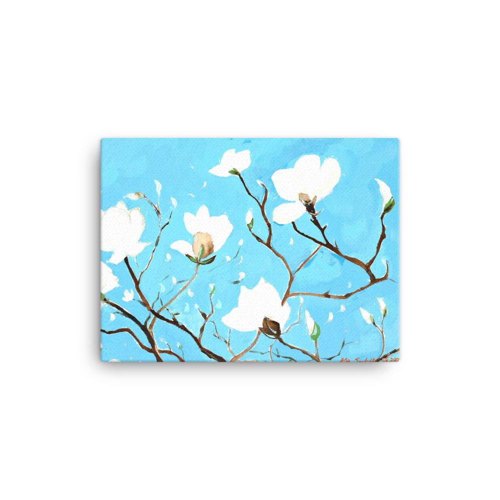 Duizend, glanzende magnolia - Leinwand