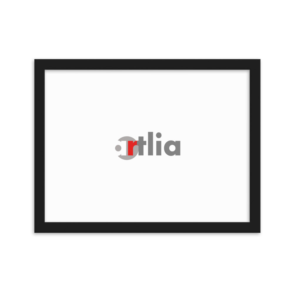 Bilderrahmen schwarz horizontal Kuratoren von artlia 30×40 cm artlia