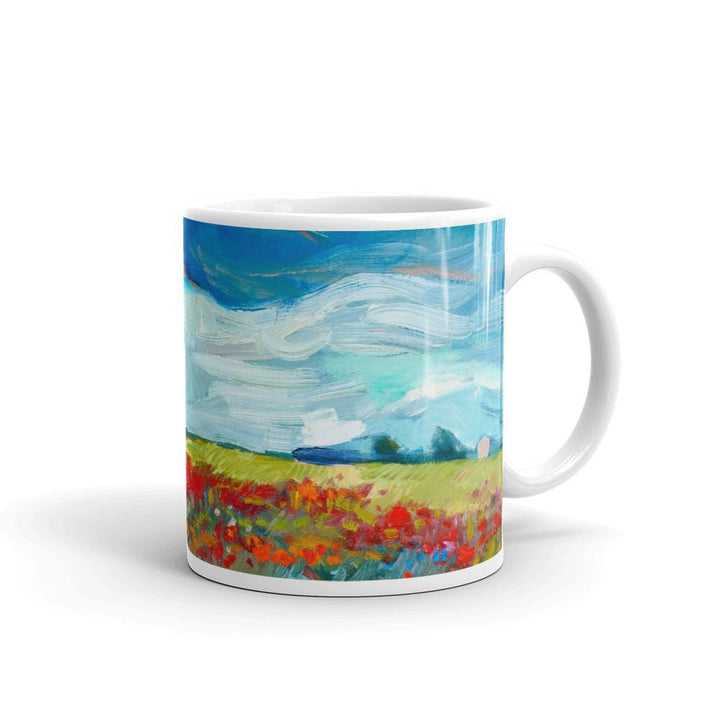 Blumenfelder - Tasse Kuratoren von artlia artlia