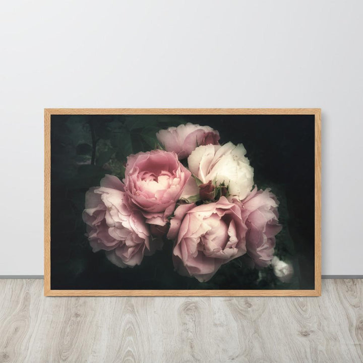 Bouquet Of Peonies Strauß Pfingstrosen - Poster im Rahmen artlia artlia