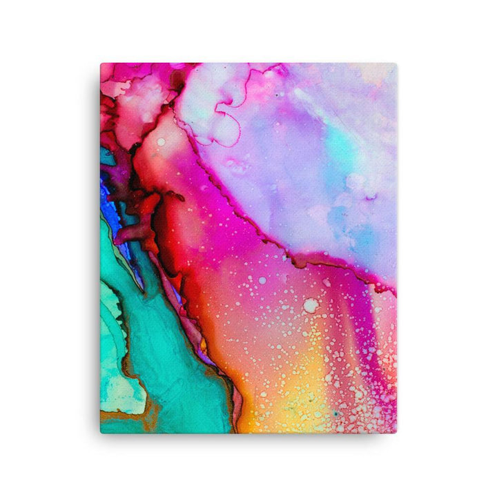 Farbenspiel -  Leinwand Kuratoren von artlia 41x51 cm artlia