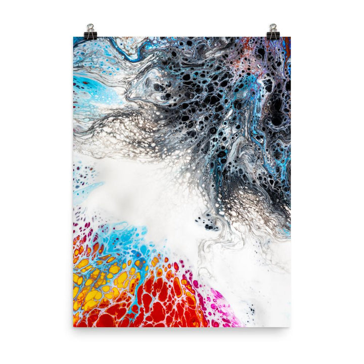 Fractal Abstract 06 - Poster Alexandru Antoci 30x41 cm artlia