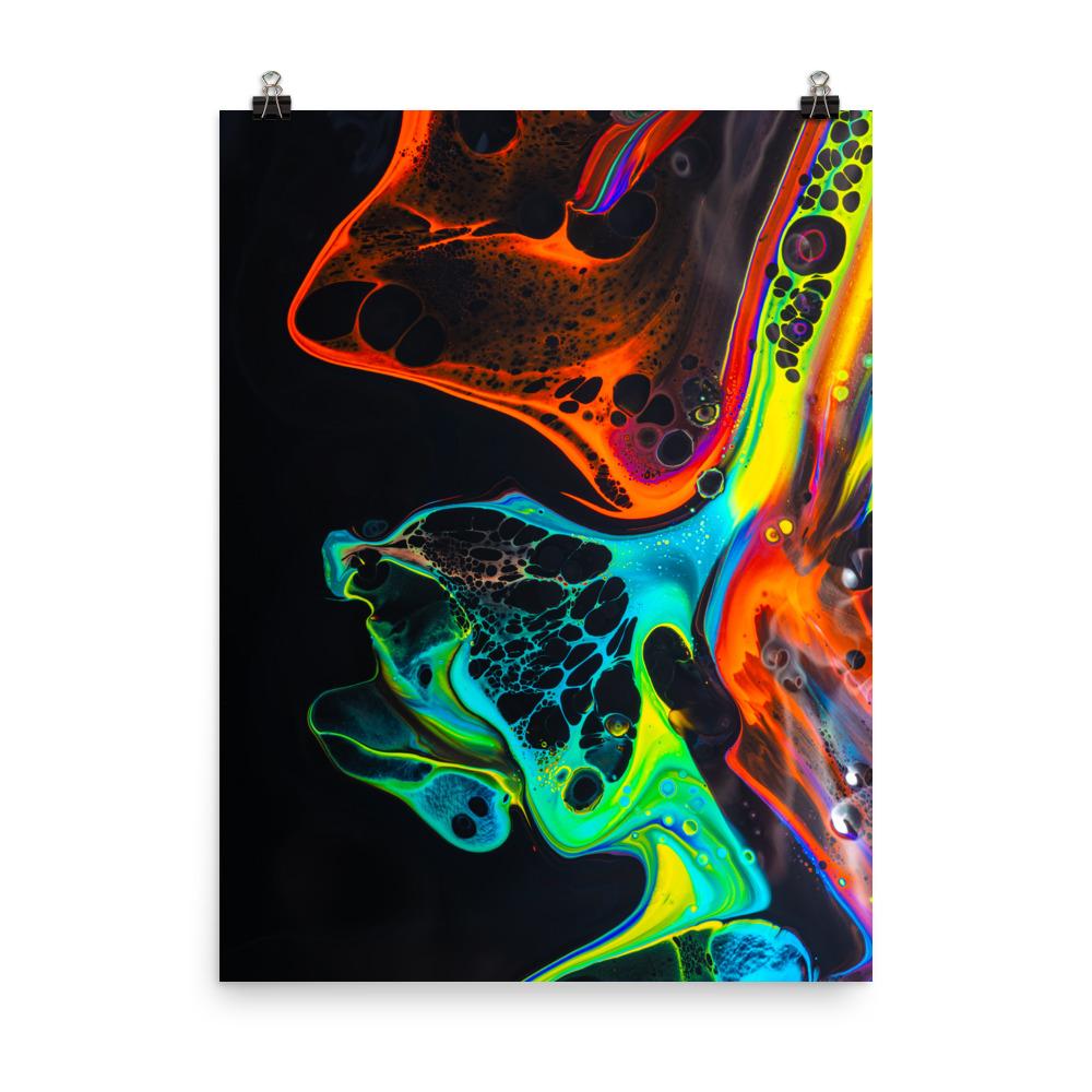 Fractal Abstract 08 - Poster Alexandru Antoci 30x41 cm artlia