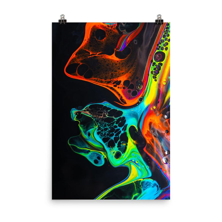 Fractal Abstract 08 - Poster Alexandru Antoci 30x45 cm artlia