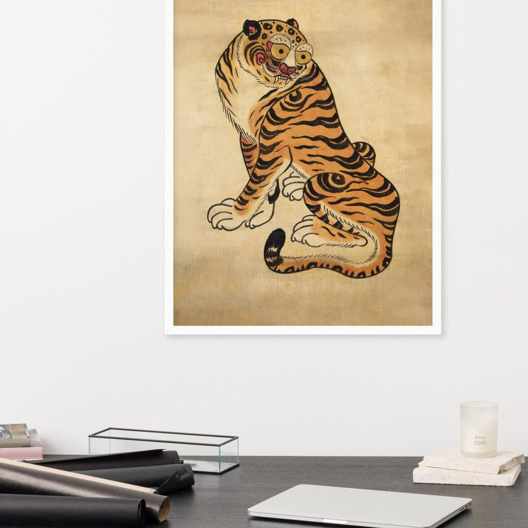 freundlicher Tiger - Poster Kuratoren von artlia artlia