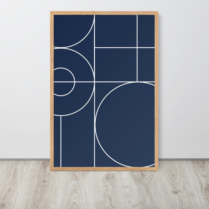 Geometric 40 - Poster im Rahmen artlia artlia