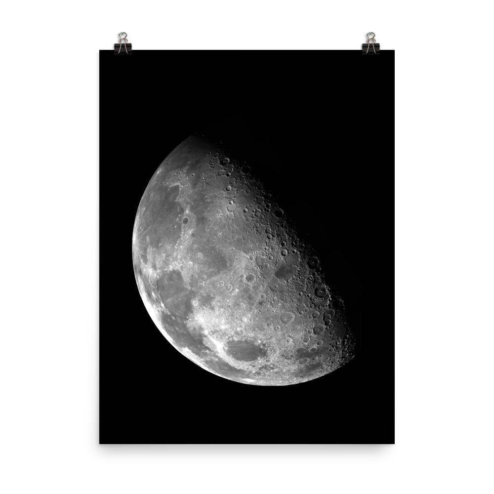 Halbmond von NASA - Poster NASA 30x41 cm artlia