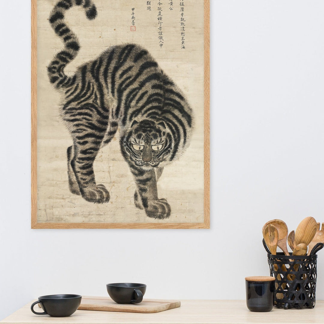 koreanischer Tiger - Poster Hong-do Kim artlia