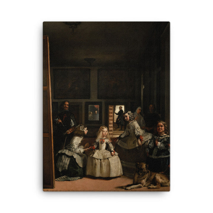 Las Meninas, Diego Velázquez - Leinwand Diego Velázquez 46x61 cm artlia