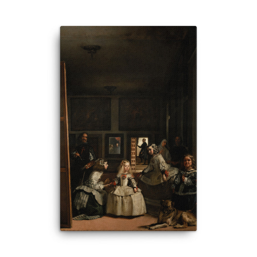 Las Meninas, Diego Velázquez - Leinwand Diego Velázquez 61x91 cm artlia