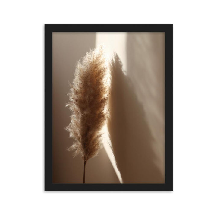 Reeds 02 - Poster im Rahmen artlia Schwarz / 30×40 cm artlia